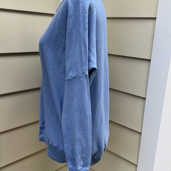 Gap Periwinkle Drop Shoulder Lightweight Sweater - Picture 5 of 13